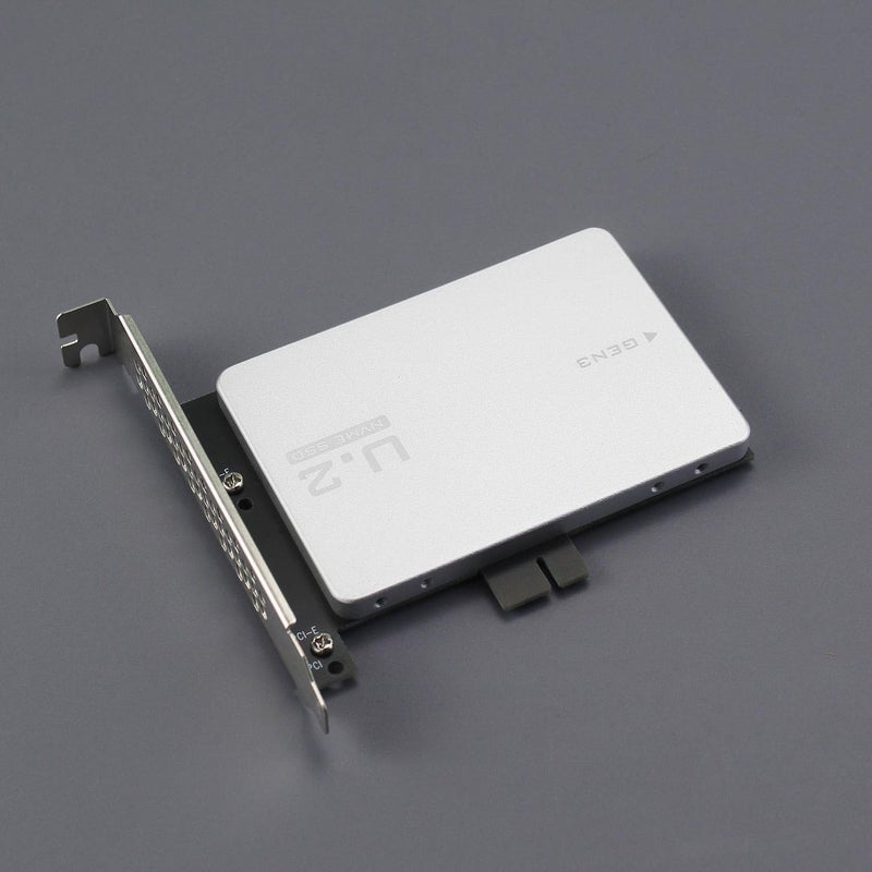 GLOTRENDS 12G Mini-SAS(SFF-8643) to U.2 (SFF-8639) NVMe SSD Cable 0.5M with U.2 SSD Mounting Bracket (PCI-SFF8643) - Image 4